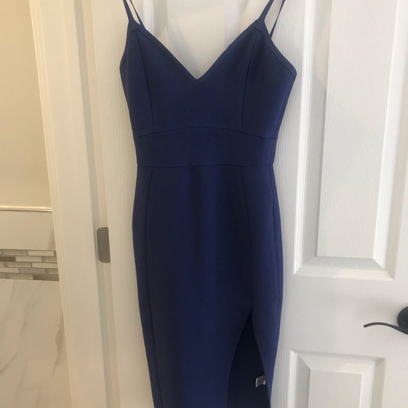 Bandage Dress Size small (Navy) - Picture 3 of 5